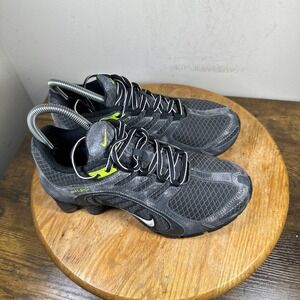 Nike Shox Nova 2007 Women's Running Shoes Black Neon Size 8 3569188